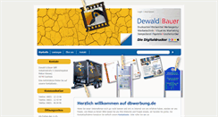 Desktop Screenshot of dbwerbung.de